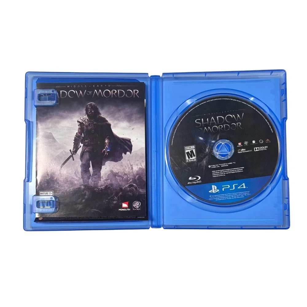 Middle-earth Shadow of Mordor Sony PlayStation 4 PS4 Action RPG WB Games